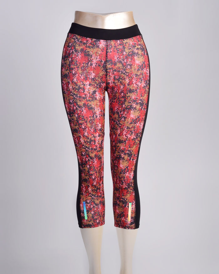 Balance Collection Eclipse Print Leggings In Wild Plum Floral