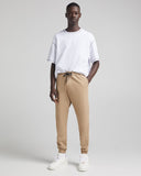 Bershka Cotton joggers Camel