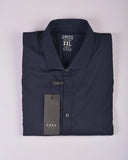 Smog Slim Fit Shirt Navy Blue