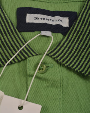 TOM TAILOR BASIC POLO SHIRT LIGHT GREEN