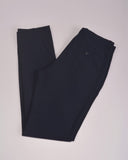 MEN SLIM FIT SMART TROUSERS IN DEEP BLUE