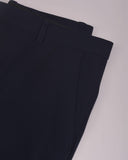 MEN SLIM FIT SMART TROUSERS IN DEEP BLUE