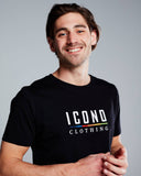 ICONO Clothing T -Shirt Black